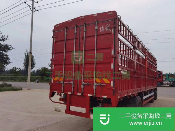 河北出售二手前四后四9.6米高欄解放貨車(chē)。
