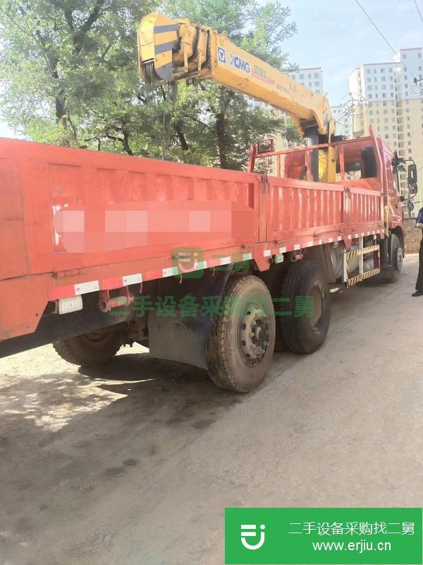 陜西出售二手徐工10噸隨車吊