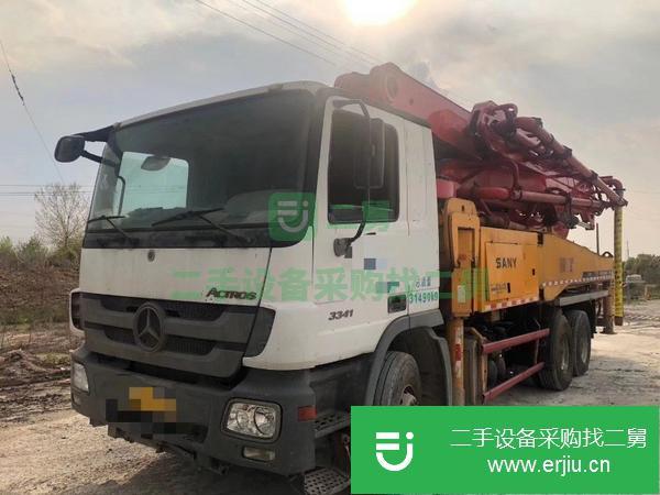 北京出售二手三一奔馳40米泵車