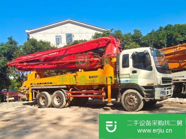 湖南出售二手三一37米泵車