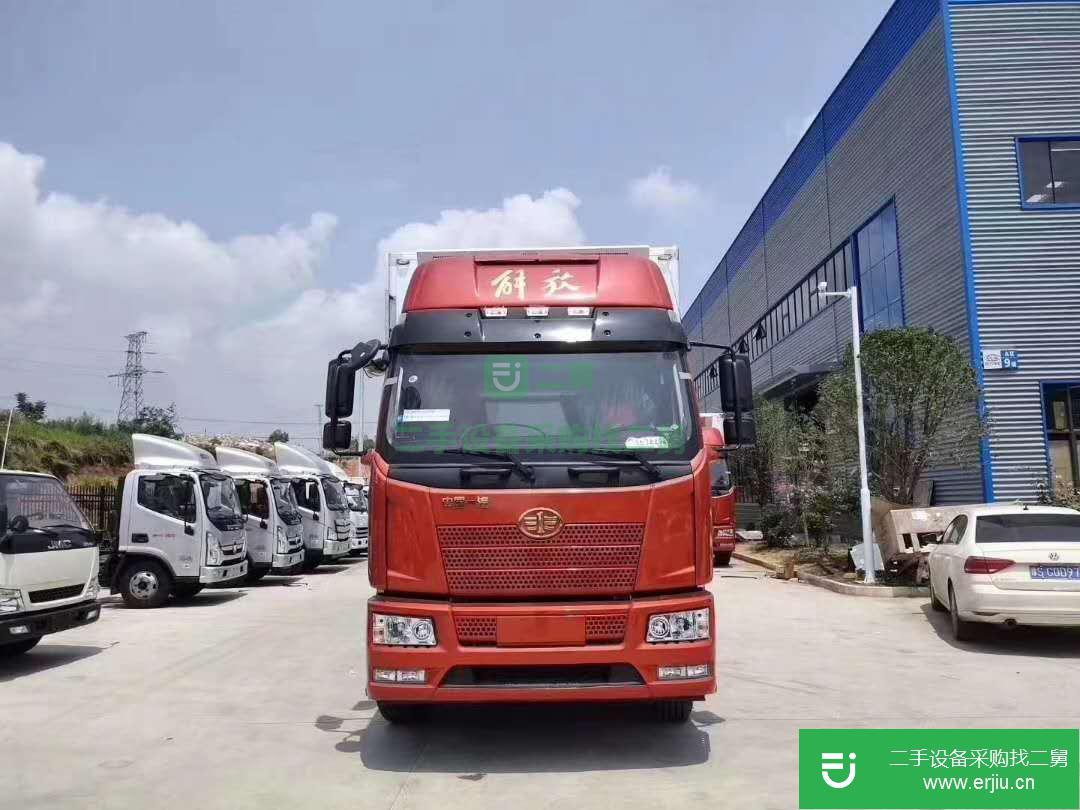 湖北出售二手一汽解放240馬力冷藏車