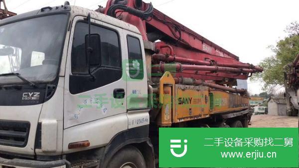 四川出售二手三一37米泵車