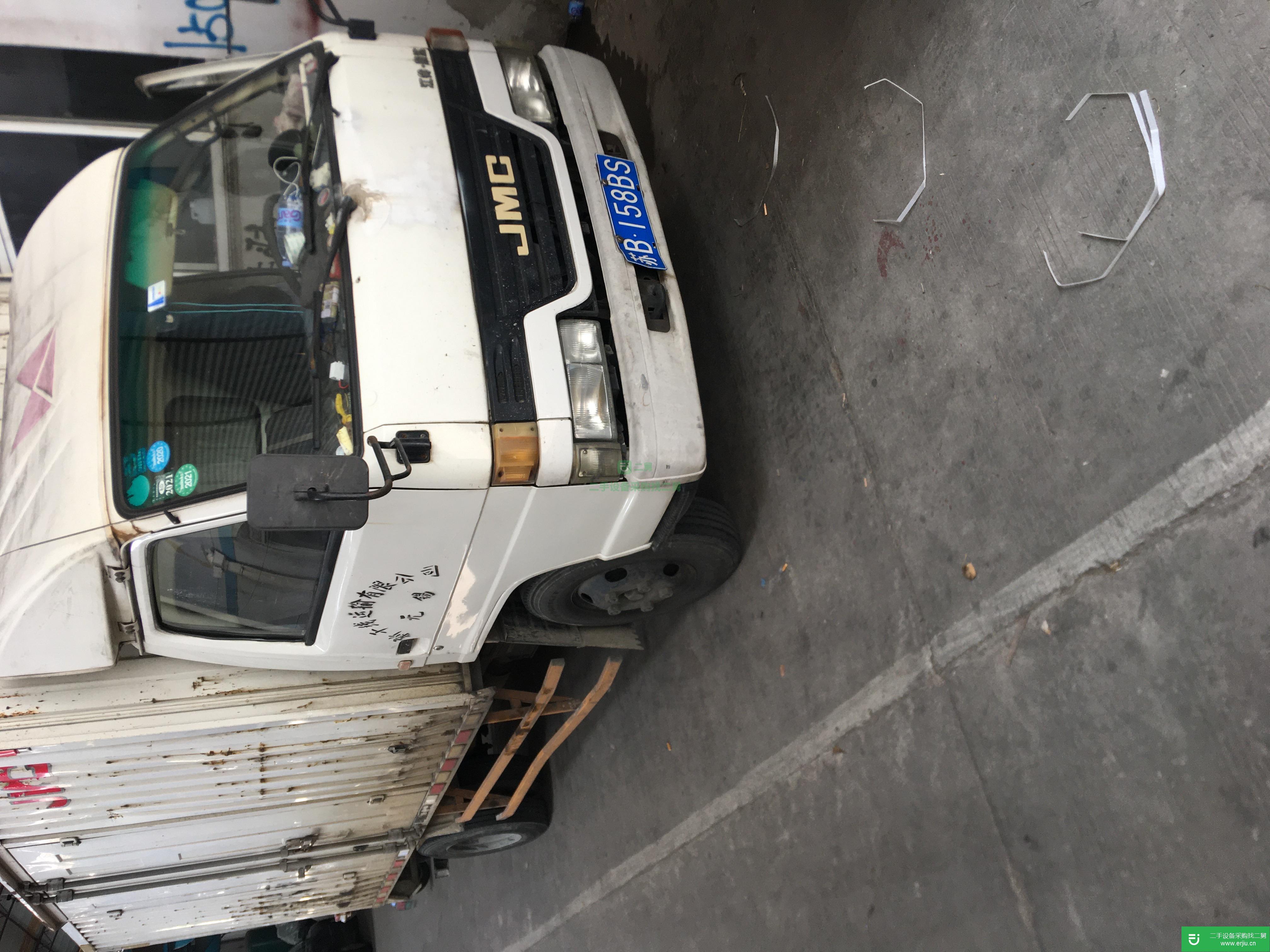 江蘇出售二手江鈴箱式貨車