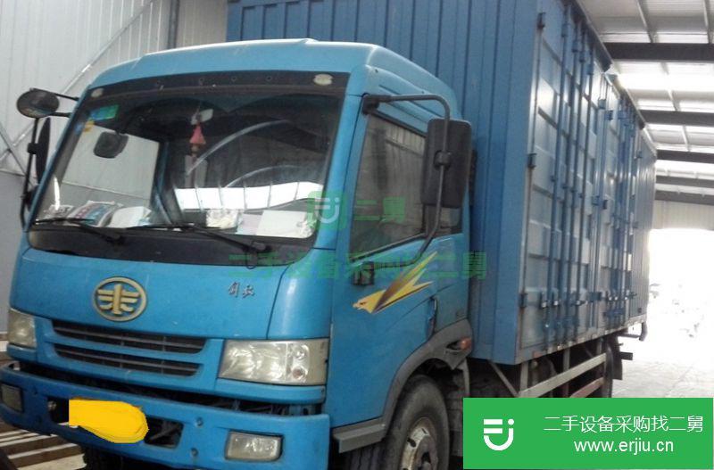 上海出售二手青島解放箱式貨車