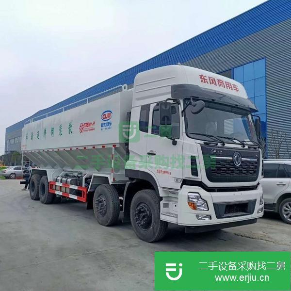 河北出售二手東風天龍前四后八44方散裝運輸車