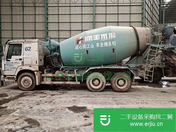 廣東出售二手豪沃11方攪拌罐車