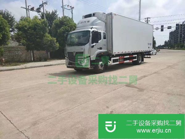 云南出售二手福田歐馬可冷藏車(chē)，配開(kāi)利850獨(dú)立制冷機(jī)