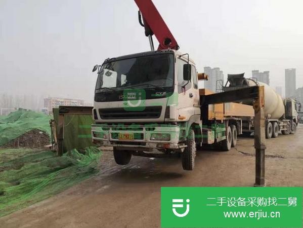 江蘇出售二手大象牌38米泵車