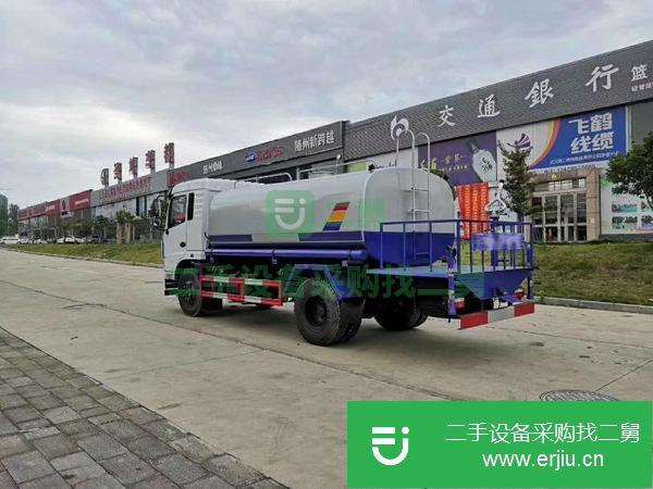 湖北出售二手12噸東風多功能園林綠化灑水車