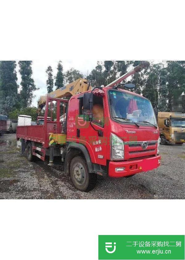 湖北出售二手徐工6.3噸隨車吊