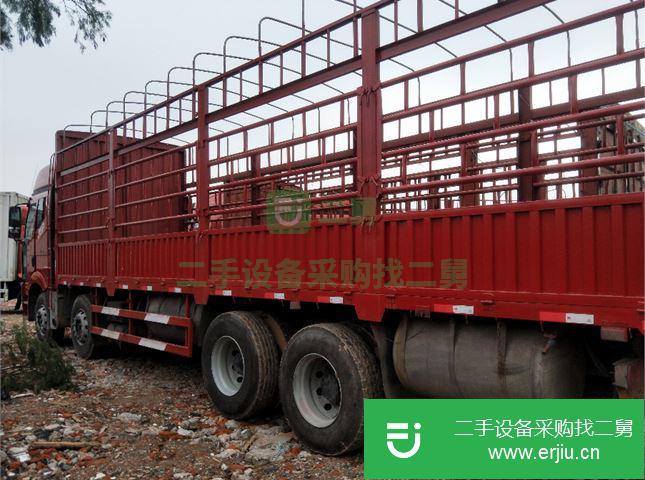 江西出售二手一汽解放J6P倉柵載貨車