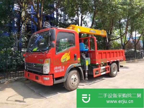 廣西出售二手重汽豪曼隨車吊