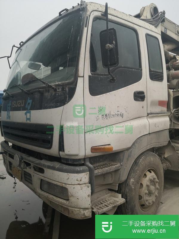 江蘇出售二手中聯牌37米泵車
