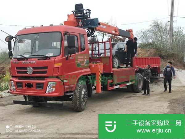 山西出售二手石煤14噸隨車吊