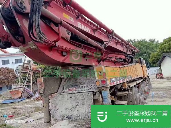 浙江出售二手三一56米泵車