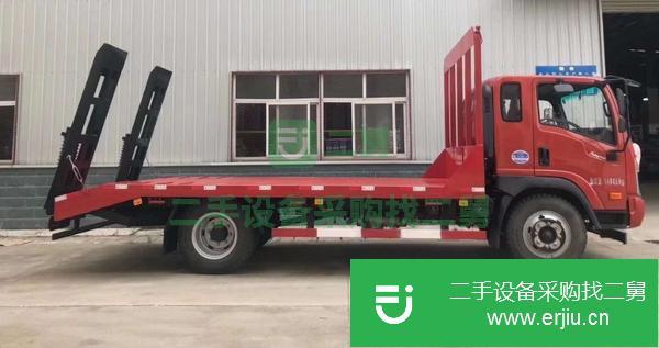 湖北出售二手藍(lán)牌平板運(yùn)輸車