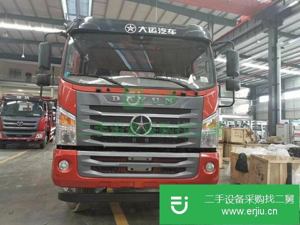 浙江出售二手大運平板運輸車，玉柴160馬力