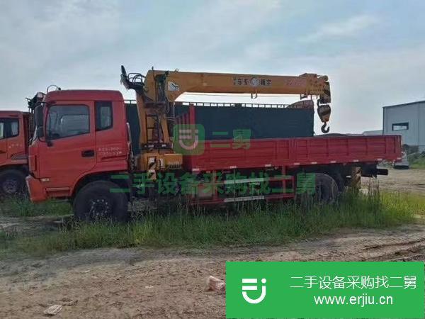 河南出售二手東風(fēng)玉柴8噸隨車吊