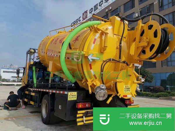 河南出售二手多利卡清洗吸污車