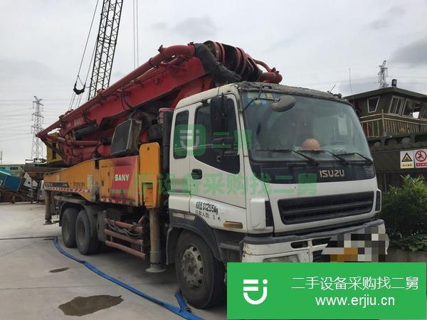 湖南出售二手三一五十鈴46米泵車
