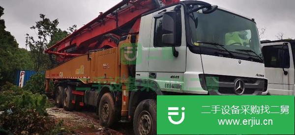 河南出售二手56米泵車,手續(xù)齊全,泵送方量五萬(wàn)