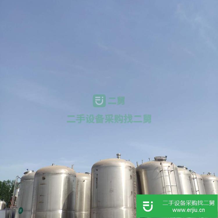 山東出售二手不銹鋼儲罐