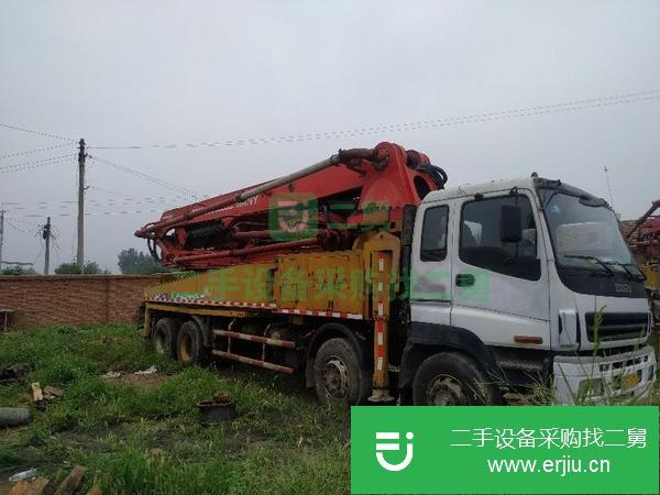 天津出售二手五十鈴46米叉腿泵車(chē)