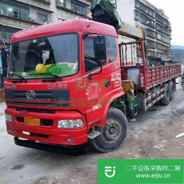 湖北出售二手徐工12噸隨車吊