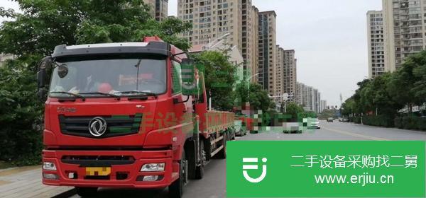 湖南出售二手力沅12噸4節臂國五隨車吊