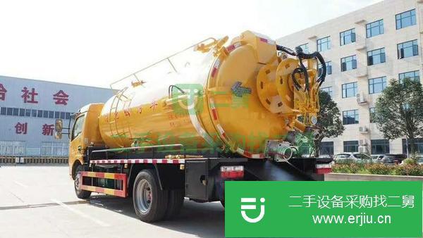 河南出售二手多利卡清洗吸污車