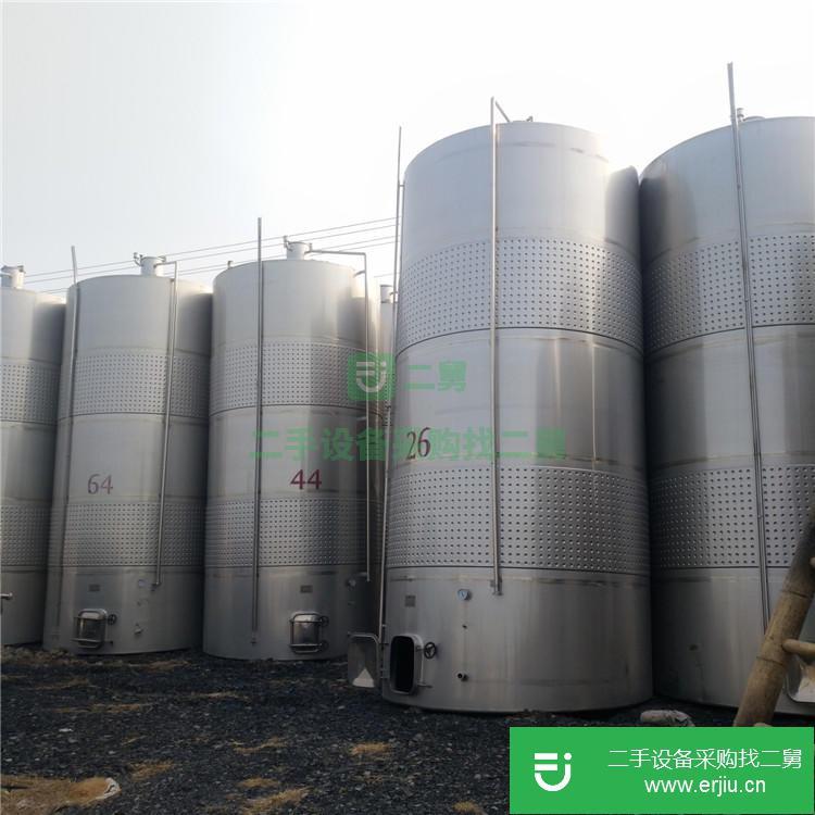 山東出售二手不銹鋼儲罐