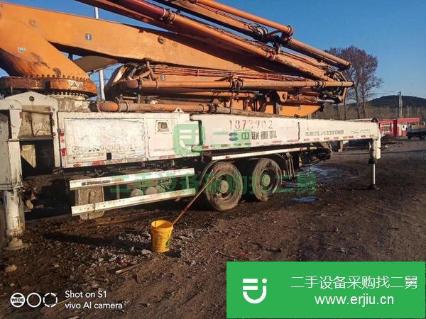 遼寧出售二手混凝土泵車