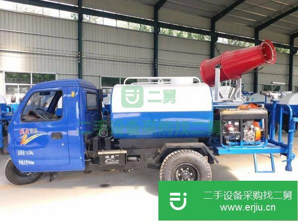 山東出售二手5立方霧炮灑水車