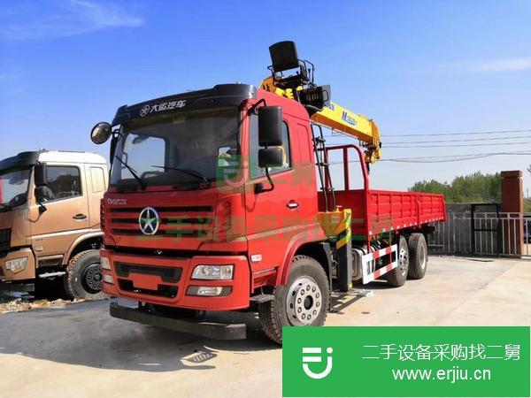 湖北出售二手徐工8噸隨車吊