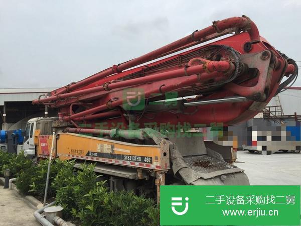湖南出售二手三一五十鈴46米泵車
