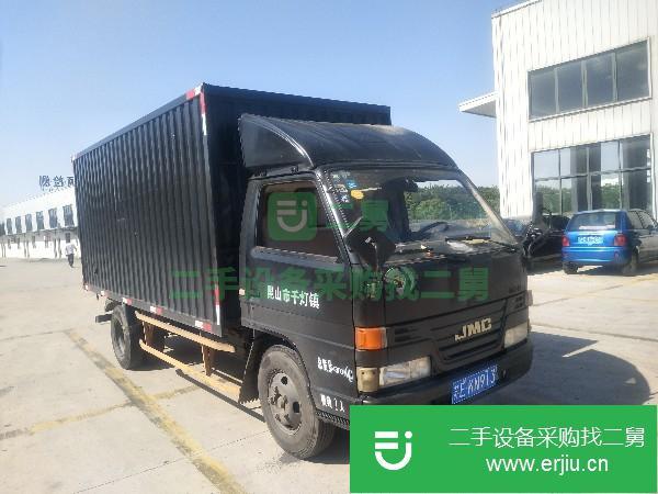 江蘇出售二手江鈴箱式貨車