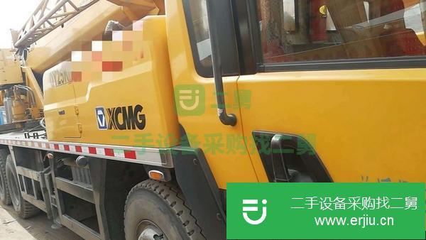 內蒙古出售二手徐工25k-2八吊車