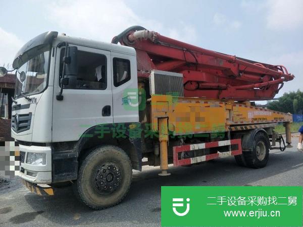 湖南出售二手37米泵車