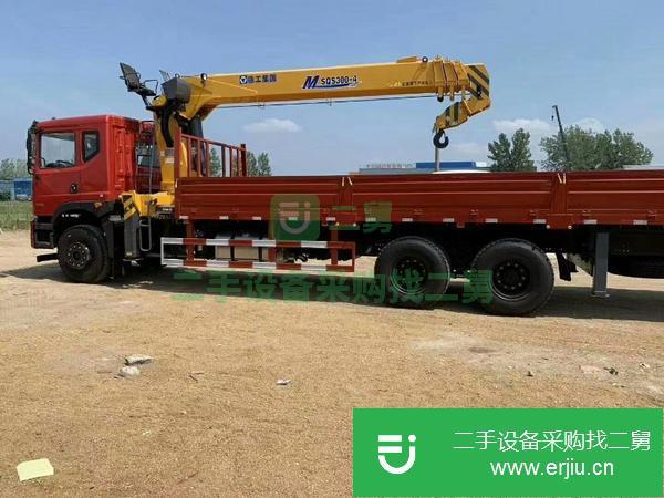 河北出售二手12噸4節隨車吊