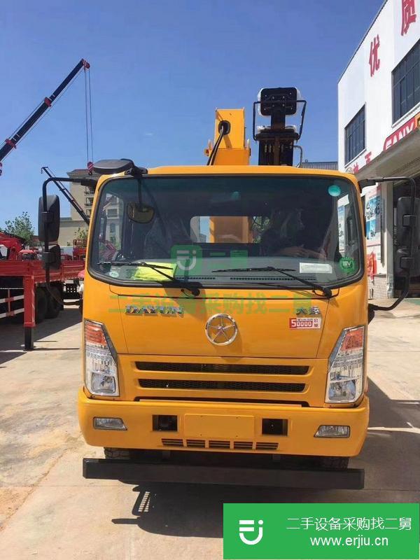 貴州出售二手大運5噸隨車吊