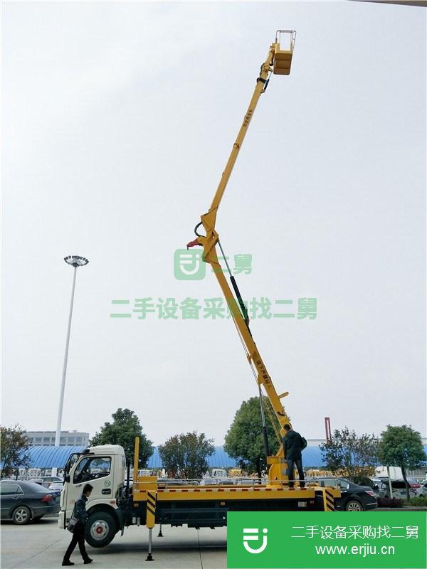 湖北出售二手18米高空作業工程車