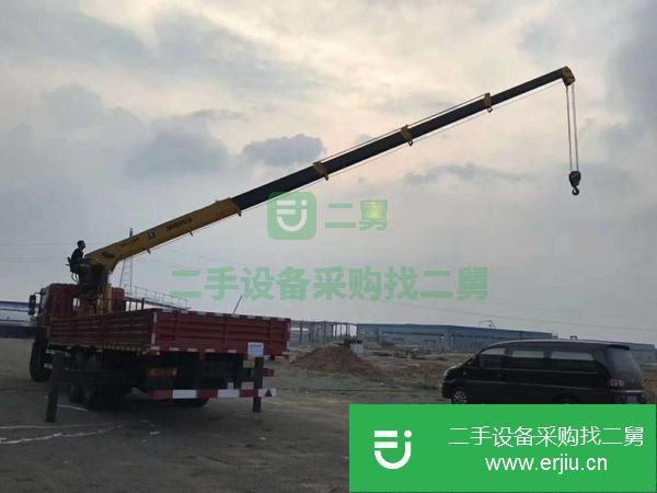 湖北出售二手東風D9隨車吊