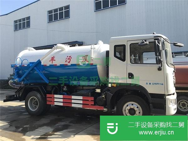 湖北出售二手東風5方吸污車