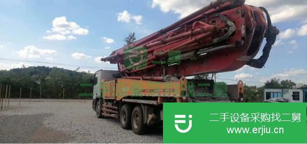湖南出售二手49米泵車 車況板正