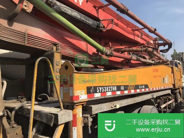 北京出售二手三一48米泵車