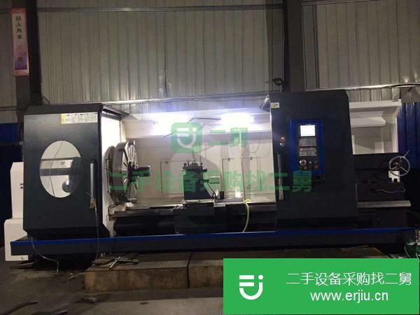福建出售二手安徽雙龍CK61125x3米數控車床