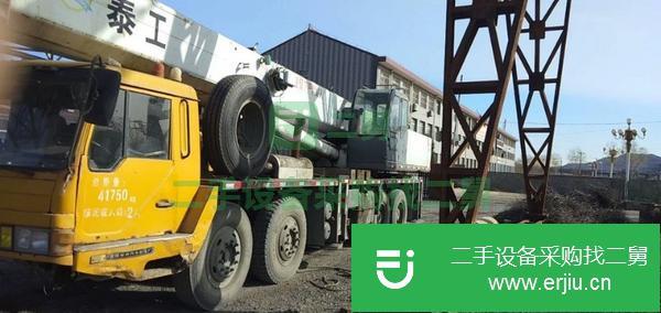 河北出售二手中聯50t吊車