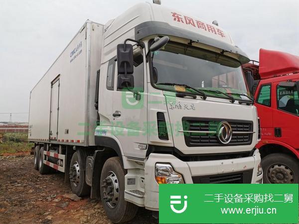 江西出售二手東風天龍冷藏車，450馬力，冷王T800進口獨立冷機