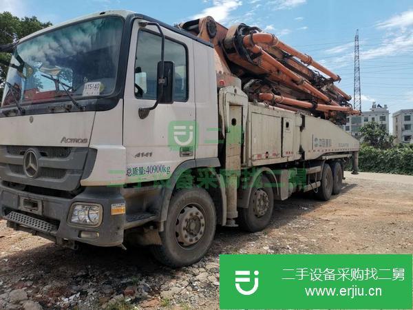 湖南出售二手中聯52米泵車