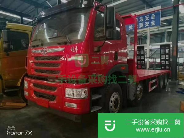 湖北出售二手前四后八平板運輸車